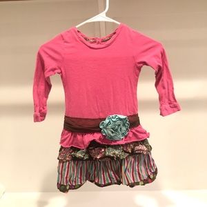 Beetlejuice London Lone sleeve Pink dress